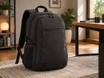 Mochila urbana negra